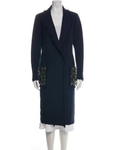 Pre-owned By Malene Birger Coat In Black