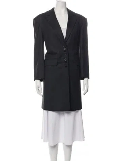 Pre-owned By Malene Birger Coat In Black