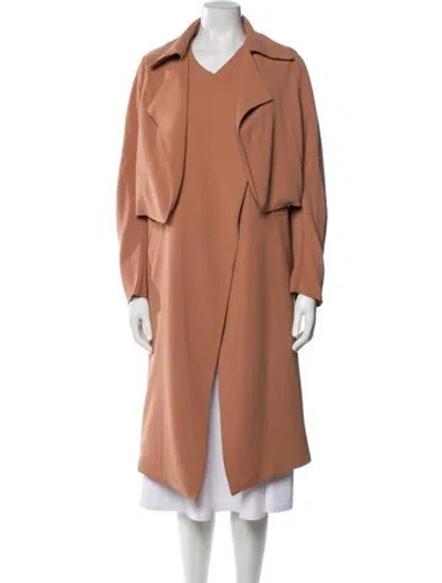 Pre-owned By Malene Birger Coat In Brown