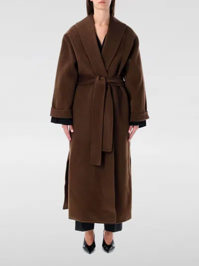 BY MALENE BIRGER COAT BY MALENE BIRGER WOMAN COLOR BROWN,H40995032