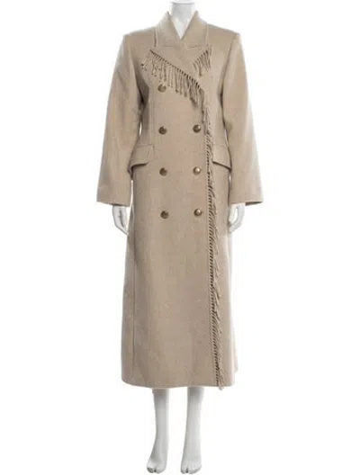 Pre-owned By Malene Birger Coat In Neutrals