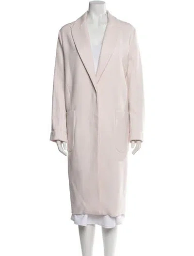 Pre-owned By Malene Birger Coat In Pink