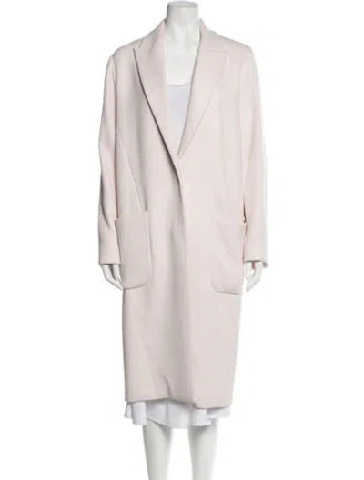 Pre-owned By Malene Birger Coat In Pink