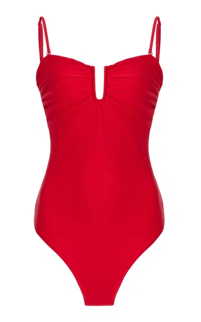 By Malene Birger Cocesa Bikini In Dark Chilli