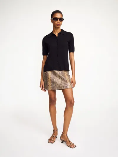 By Malene Birger Coras Leather Skirt