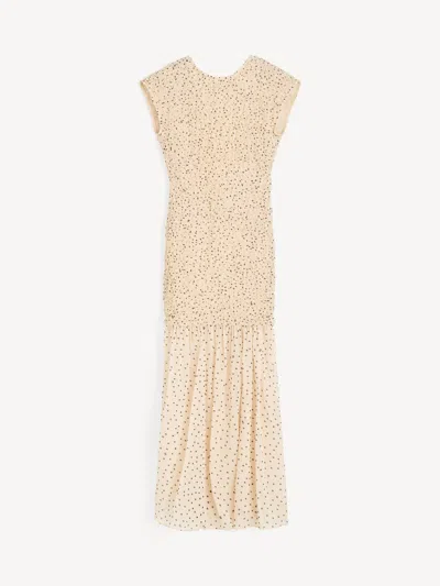 By Malene Birger Corinna Maxi Dress Polka Dot Print In Multi