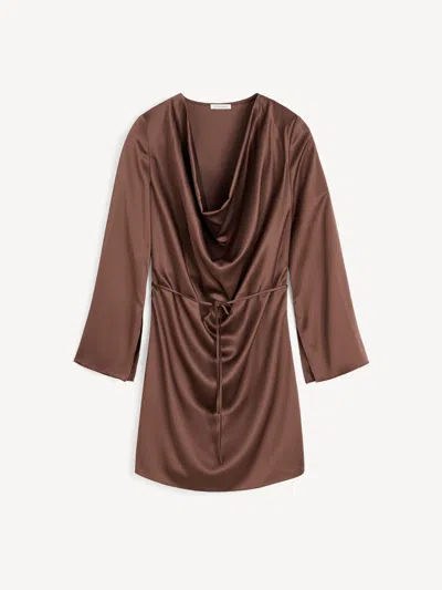 By Malene Birger Cornelia Midi Dress In Brown