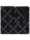 By Malene Birger Cornelis Wool Scarf In Transparent