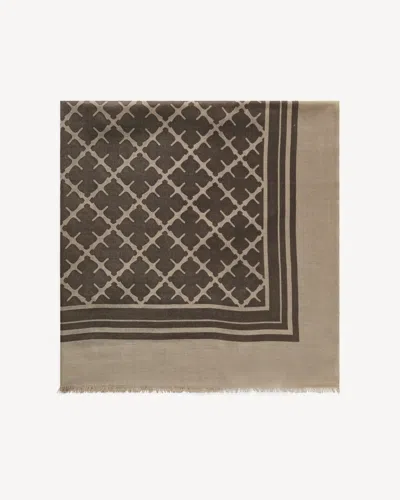 By Malene Birger Cornelis Wool Scarf In Brown