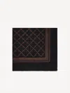 By Malene Birger Cornelis Wool Scarf In Dark Chokolate