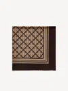 By Malene Birger Cornelis Wool Scarf In Dark Mahogany