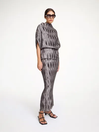 By Malene Birger Cos Blouse In Steeple Gray