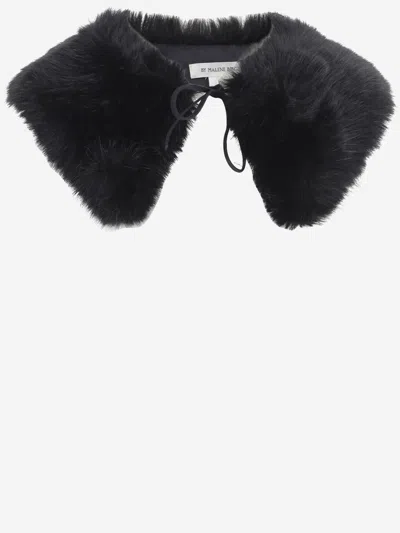 By Malene Birger Cowie Faux Fur Collar In Black