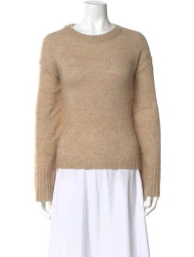 Pre-owned By Malene Birger Crew Neck Sweater In Neutral