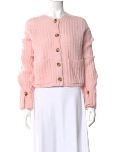 Pre-owned By Malene Birger Crew Neck Sweater In Pink