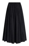 By Malene Birger Cymbaria Crepe Wide-leg Pants In Black