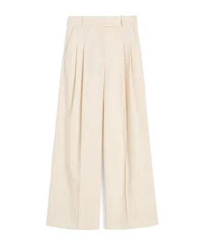 By Malene Birger Cymbaria High-waist Trousers In Neutral