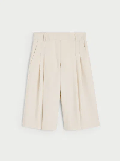 By Malene Birger Cymbaria High-waist Shorts In Neutral