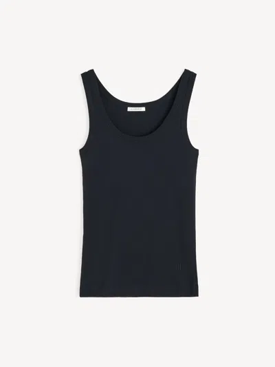By Malene Birger Dali Organic Cotton Tank Top In Black
