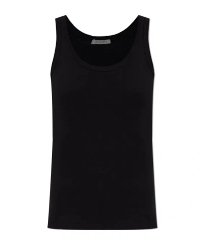 By Malene Birger Dali Logo-embroidered Tank Top In Black