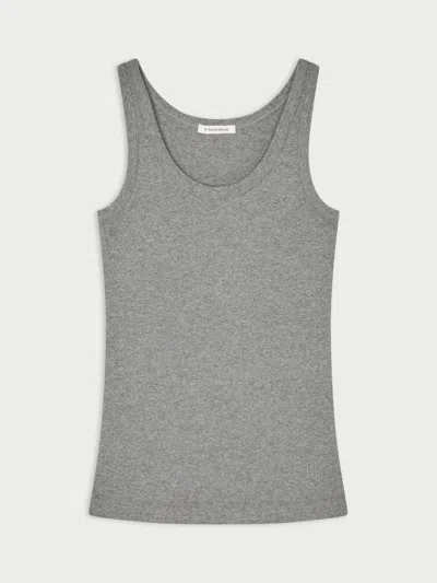 By Malene Birger Dali Organic Cotton Tank Top In Gray