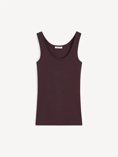 By Malene Birger Dali Organic Cotton Tank Top In Purple