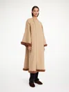 By Malene Birger Dalimas Wool Coat In Dark Sand