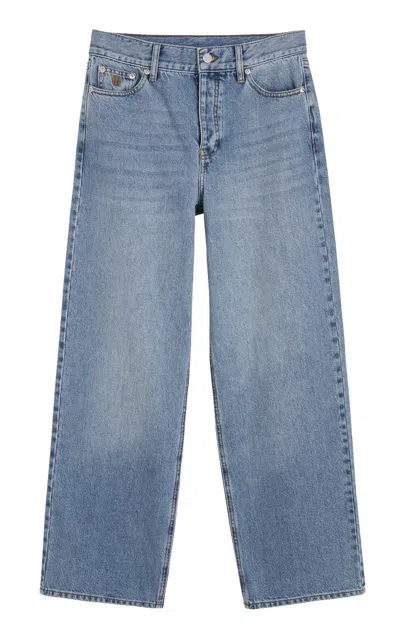 By Malene Birger Dallas Cotton Jeans In Light Wash