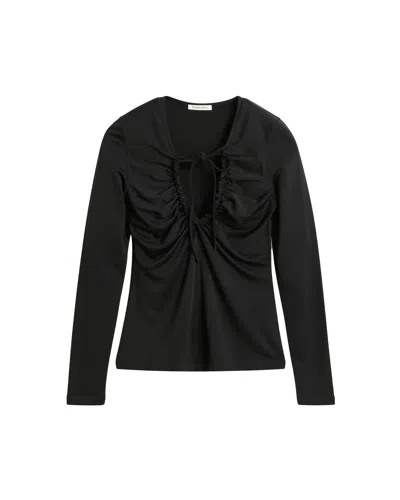 By Malene Birger Derja Top In Black