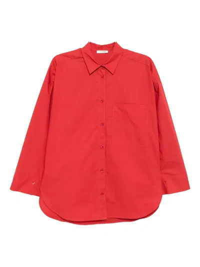 By Malene Birger Derris Classic Shirt In Red