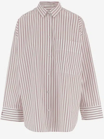 By Malene Birger Derris Cotton Shirt In Neutral