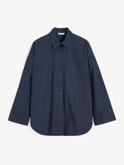 By Malene Birger Derris Organic Cotton Shirt In Black