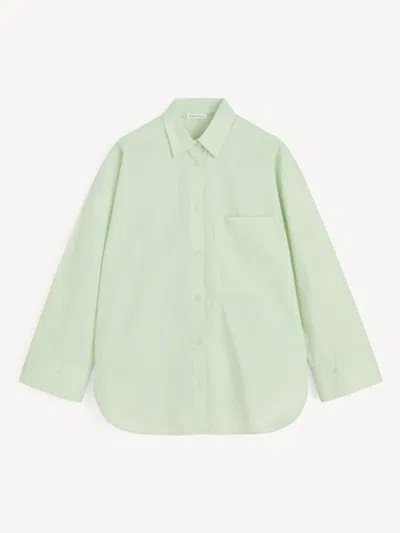 By Malene Birger Derris Organic Cotton Shirt In Blue
