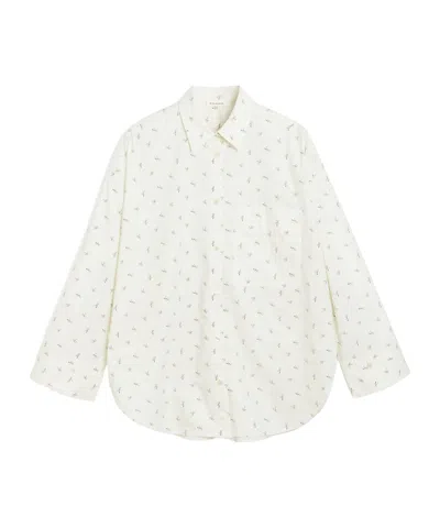 By Malene Birger Derris Organic Cotton Shirt In Whisper White