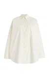 By Malene Birger Derris Oversized Shirt In White