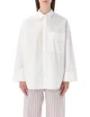 By Malene Birger Derris Oversized Shirt In White