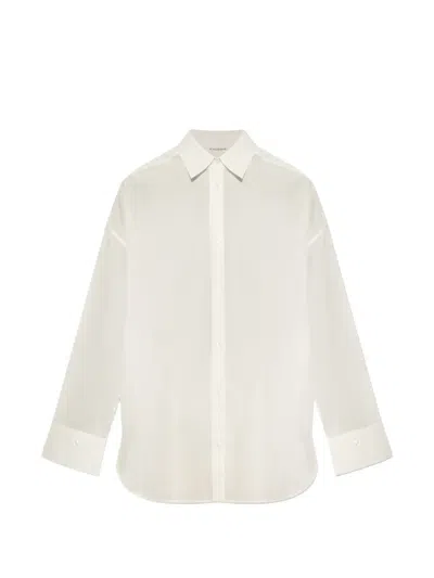 By Malene Birger Derris Sheer Shirt In Animal Print