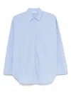 By Malene Birger Derris Striped Shirt In Organic Cotton In Blau