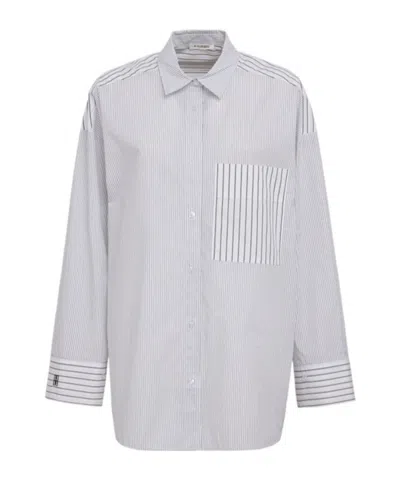 By Malene Birger Derris Shirt -  - Women  - Black/white - 34 Eu