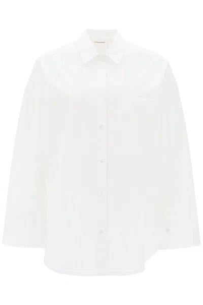 By Malene Birger Derris Shirt In Organic Poplin In White