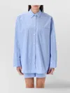 By Malene Birger Derris Striped Shirt In Organic Cotton