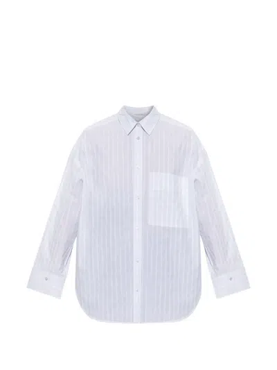 By Malene Birger Derris Striped Shirt In White