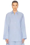 By Malene Birger Derris Striped Shirt In Organic Cotton