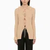 By Malene Birger Devora Beige Knitted Cardigan In Neutral