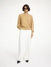 By Malene Birger Doas Wool Sweater In Cornstalk