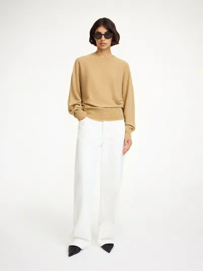 By Malene Birger Doas Wool Sweater In Cornstalk