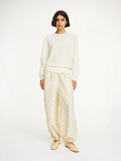 By Malene Birger Doas Wool Sweater In Soft White