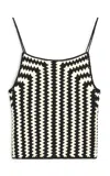 By Malene Birger Doria Organic Cotton Top In Black,white