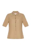 By Malene Birger Dotta Knit Cardigan In Brown