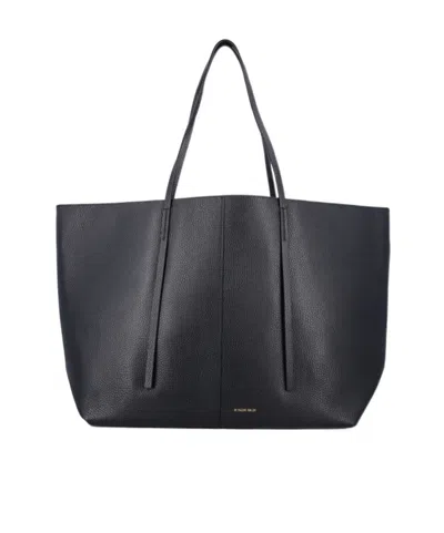 By Malene Birger Double-handled Shoulder Bag In Black